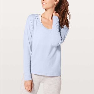 Lululemon Meant To Move Long Sleeve
Heathered Cool Breeze